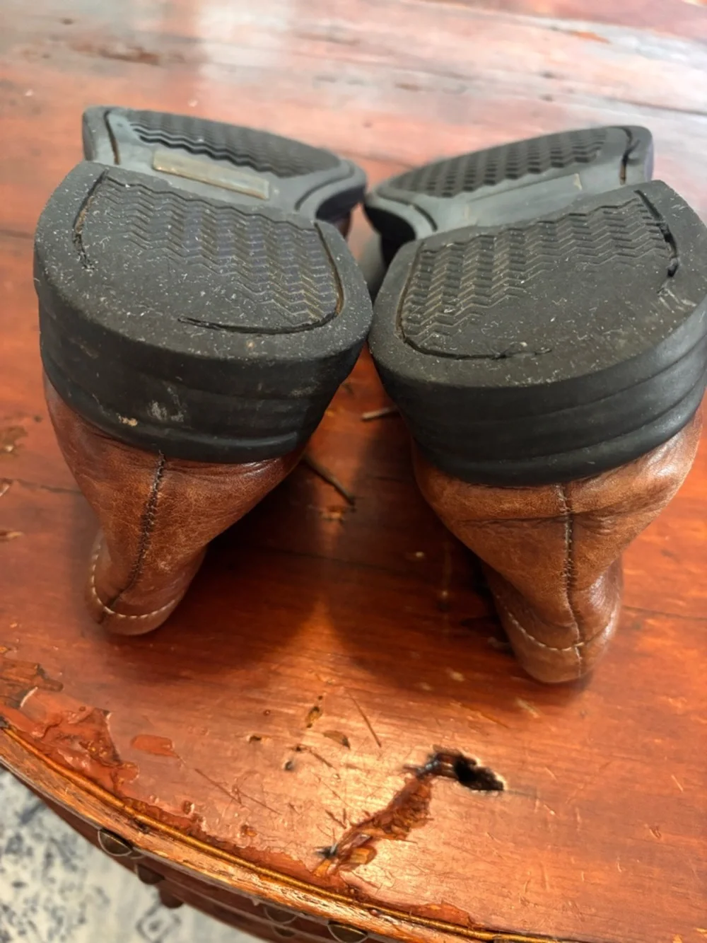 Men's Brown Leather Chukka Boots Johnston Murphy 8.5